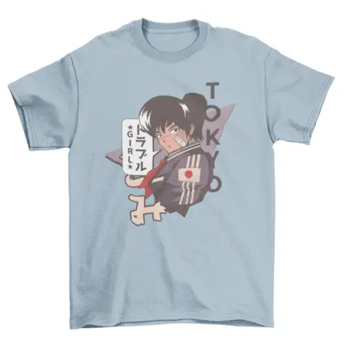 Trouble girl tokyo t-shirt AO