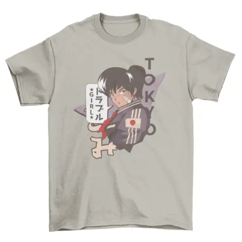 Trouble girl tokyo t-shirt AO