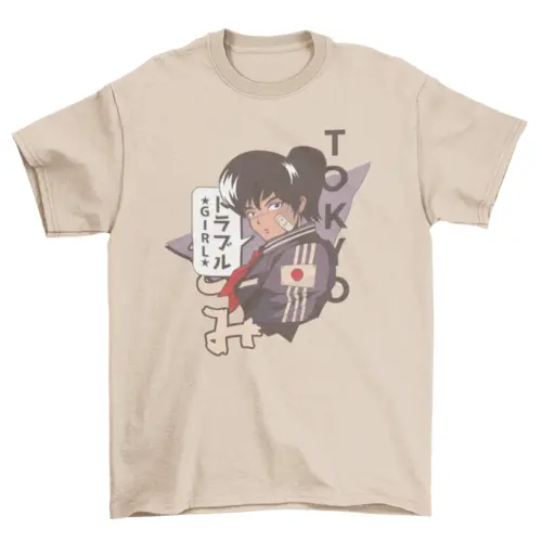 Trouble girl tokyo t-shirt AO
