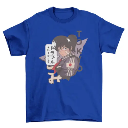 Trouble girl tokyo t-shirt AO