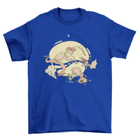 Chasing vegetables t-shirt design AO