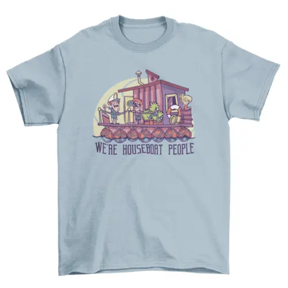 Houseboat people t-shirt AO