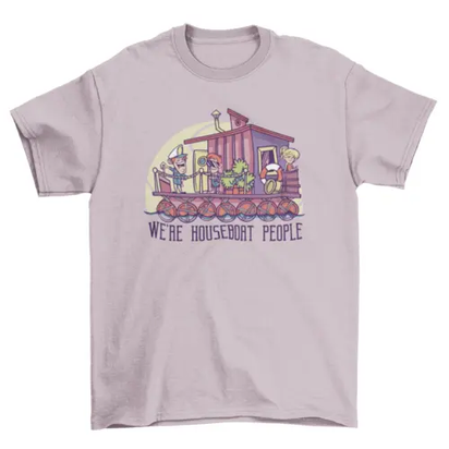 Houseboat people t-shirt AO