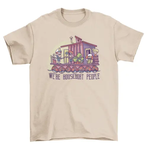 Houseboat people t-shirt AO