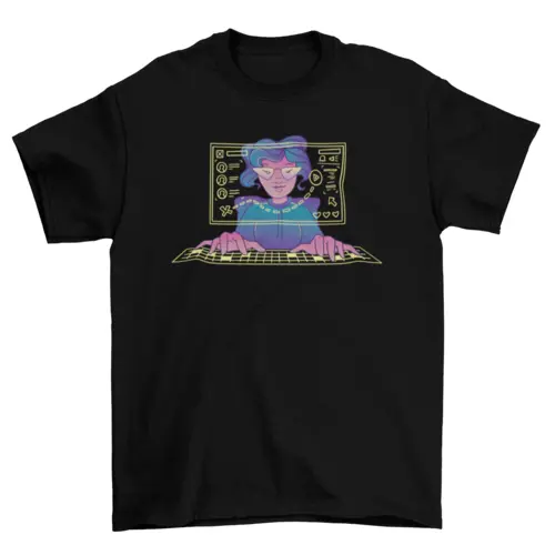 Gamer woman t-shirt AO