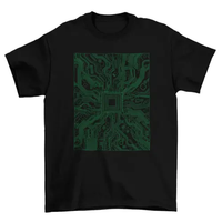 Computer circuit board t-shirt AO