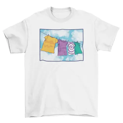 Clothes line t-shirt AO