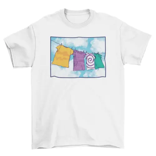 Clothes line t-shirt AO