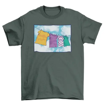 Clothes line t-shirt AO