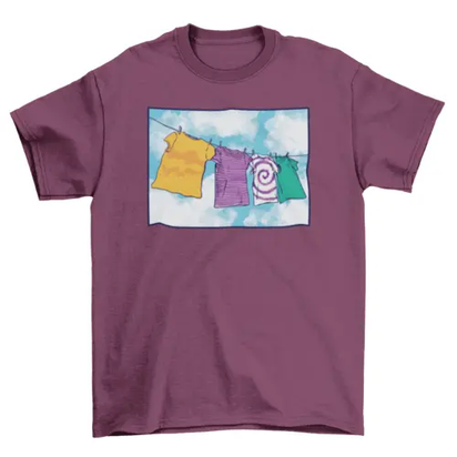 Clothes line t-shirt AO