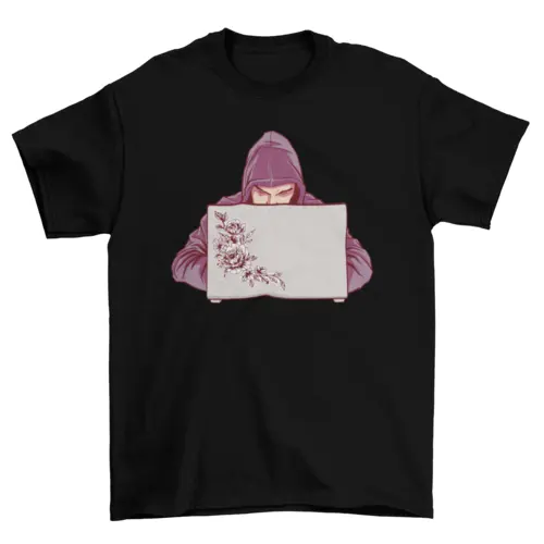 Hacker man t-shirt AO