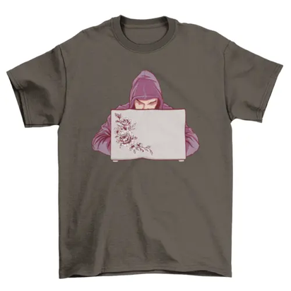 Hacker man t-shirt AO