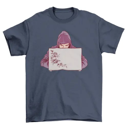 Hacker man t-shirt AO