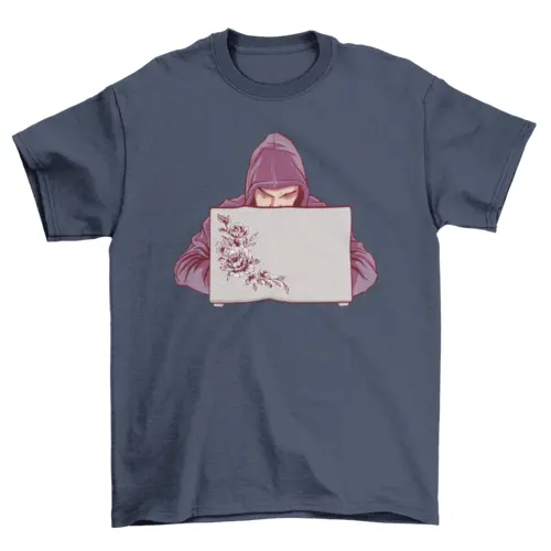 Hacker man t-shirt AO
