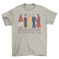 United people culture t-shirt design AO