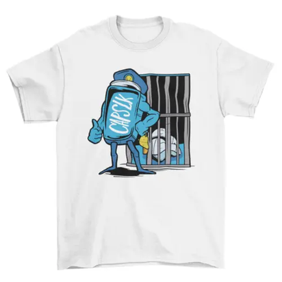 Capslock funny prison t-shirt AO