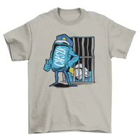 Capslock funny prison t-shirt AO