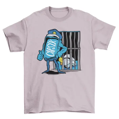 Capslock funny prison t-shirt AO