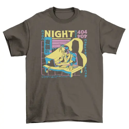 Cool cyberpunk t-shirt AO