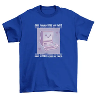 90's cute computer t-shirt design AO