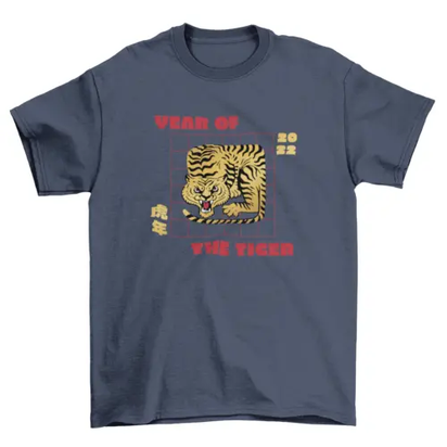 Chinese Tiger New Year 2022 Animal  t-shirt AO