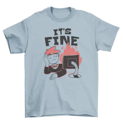 Office meltdown character t-shirt AO
