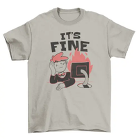 Office meltdown character t-shirt AO