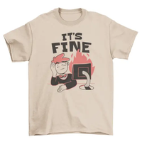 Office meltdown character t-shirt AO