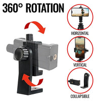 Smartphone Tripod Holder Camera Phone Mount Adapter Filming Video AO