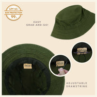 Classic Washed Cotton Bucket Hat AO