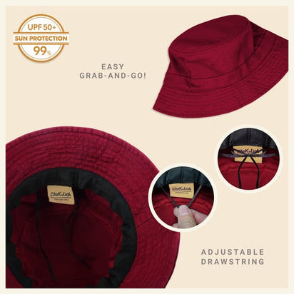 Classic Washed Cotton Bucket Hat AO