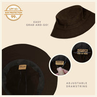Classic Washed Cotton Bucket Hat AO