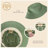 Classic Washed Cotton Bucket Hat AO