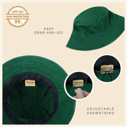Classic Washed Cotton Bucket Hat AO