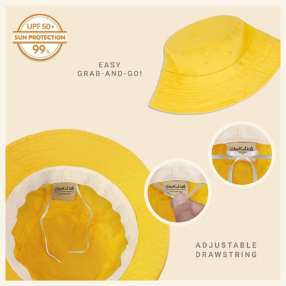 Classic Washed Cotton Bucket Hat AO