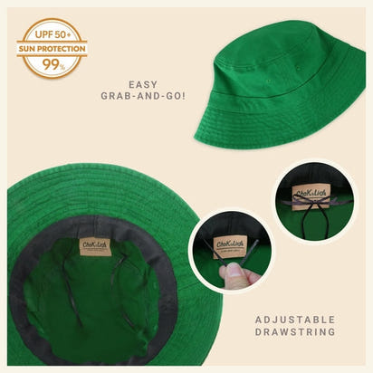 Classic Washed Cotton Bucket Hat AO