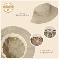 Classic Washed Cotton Bucket Hat AO