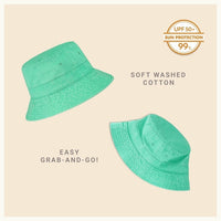 Classic Washed Cotton Bucket Hat AO