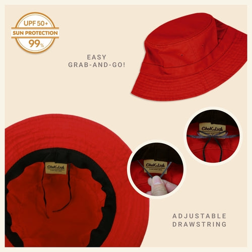 Classic Washed Cotton Bucket Hat AO