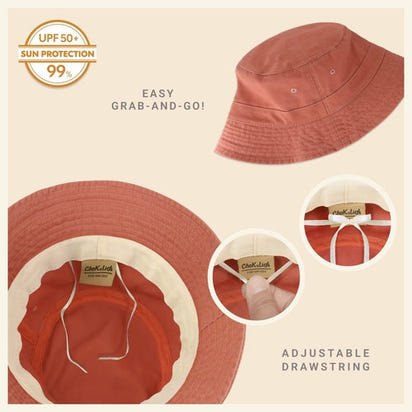 Classic Washed Cotton Bucket Hat AO