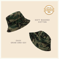 Classic Washed Cotton Bucket Hat AO