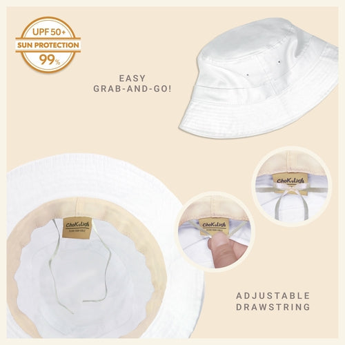 Classic Washed Cotton Bucket Hat AO