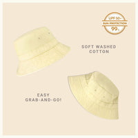 Classic Washed Cotton Bucket Hat AO