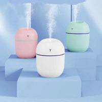 Portable Ultrasonic Humidifier USB Aroma Essential Oil Diffuser LED AO