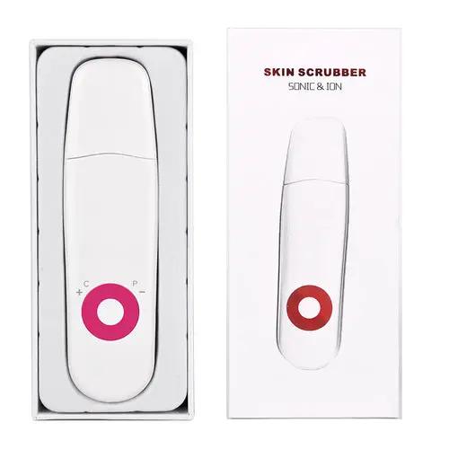 Ultrasonic Skin Scrubber Deep Cleaning EU Red AO