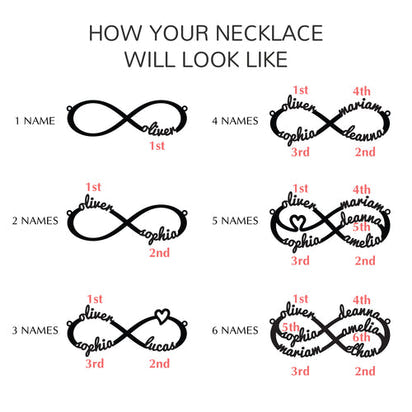 Mom Bracelet With Kids Names, Infinity Bracelet With Names,Mom Jewelry AO