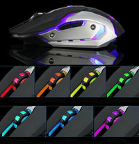 Ninja Dragon Stealth 7 Wireless Silent LED Gaming Mouse AO
