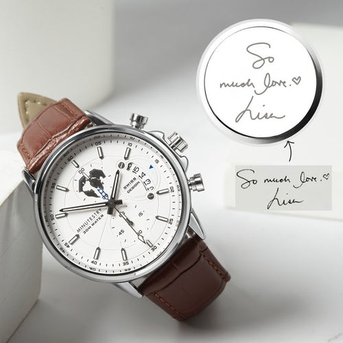 Handwriting Gifts for Groom, Groom Watch, Wedding Watch for Groom AO