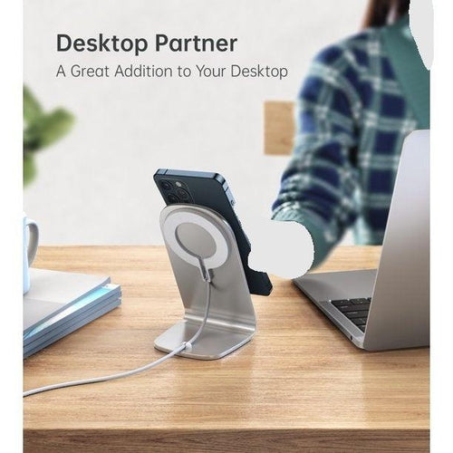 CHOETECH MagLeap Magnetic Wireless Charger & Stand AO