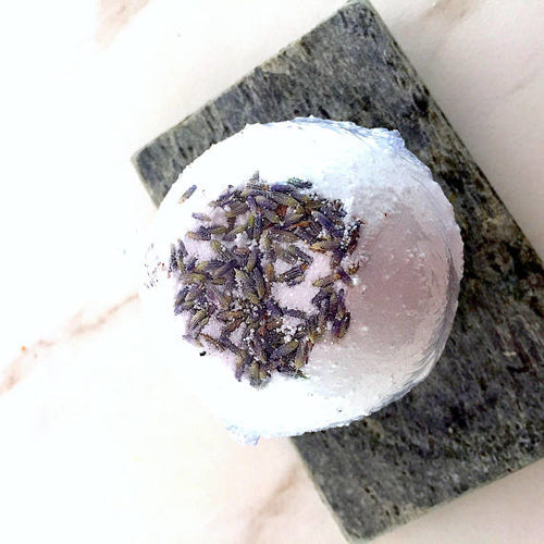 Organic Bath Bomb Calm Bomb- TWO SIZES lavender AO